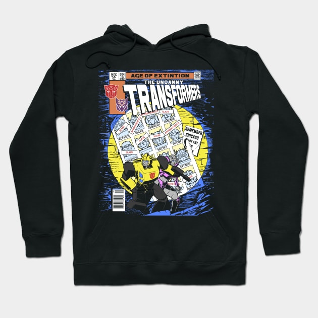 Tformers Age of extintion Hoodie by juanotron